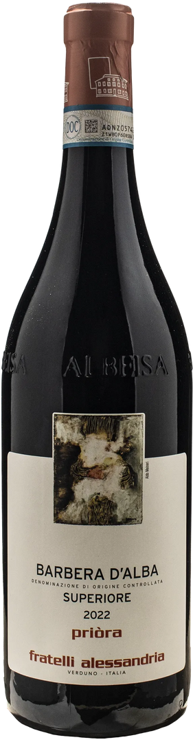 Fratelli Alessandria Barbera d'Alba Superiore Priora 2022 - Bottle Hero