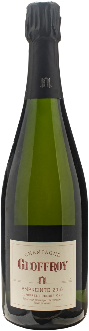 Geoffroy Champagne 1er Cru Blanc de Noirs Empreinte Extra Brut 2018 - Bottle Hero