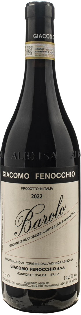Giacomo Fenocchio Barolo 2022 - Bottle Hero