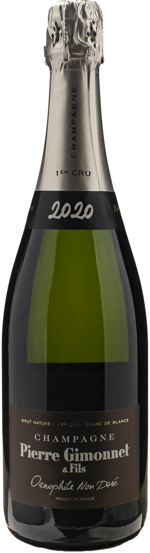Gimonnet Champagne 1er Cru Blanc de Blancs Oenophile Non Dose 2020 - Bottle Hero