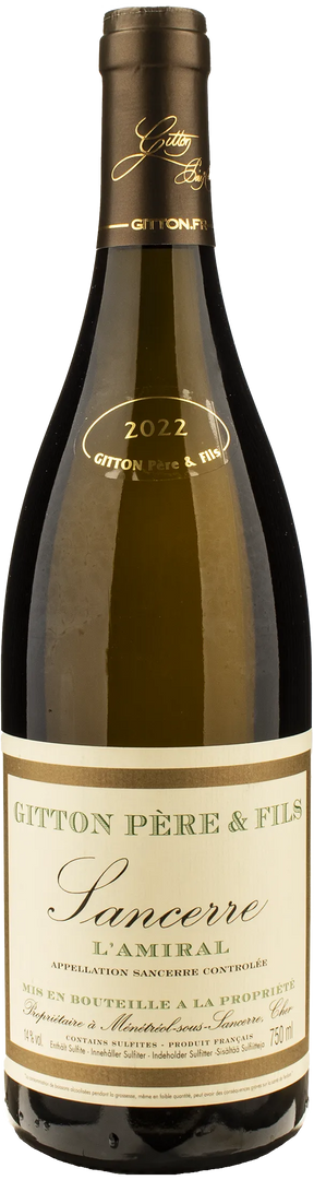 Gitton Pere et Fils Sancerre L'Amiral 2022