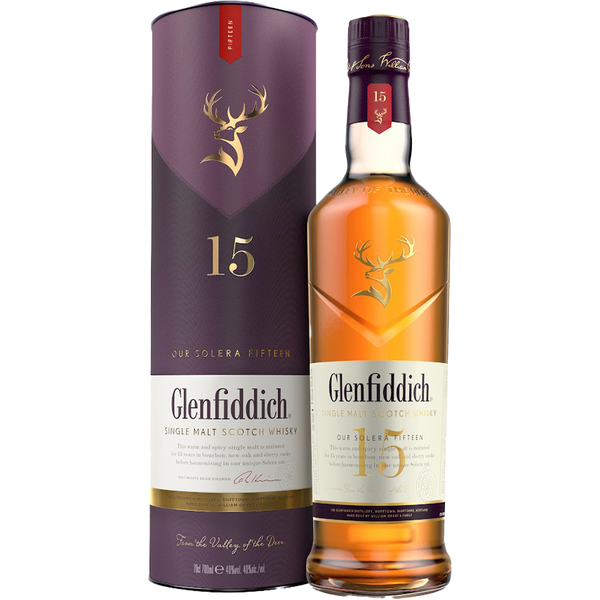 Glenfiddich, GLENFIDDICH 15 Y.O. OUR SOLERA FIFTEEN - Bottle Hero