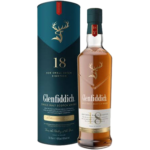 Glenfiddich, GLENFIDDICH 18 Y.O. OUR SMALL BATCH EIGHTEEN - Bottle Hero