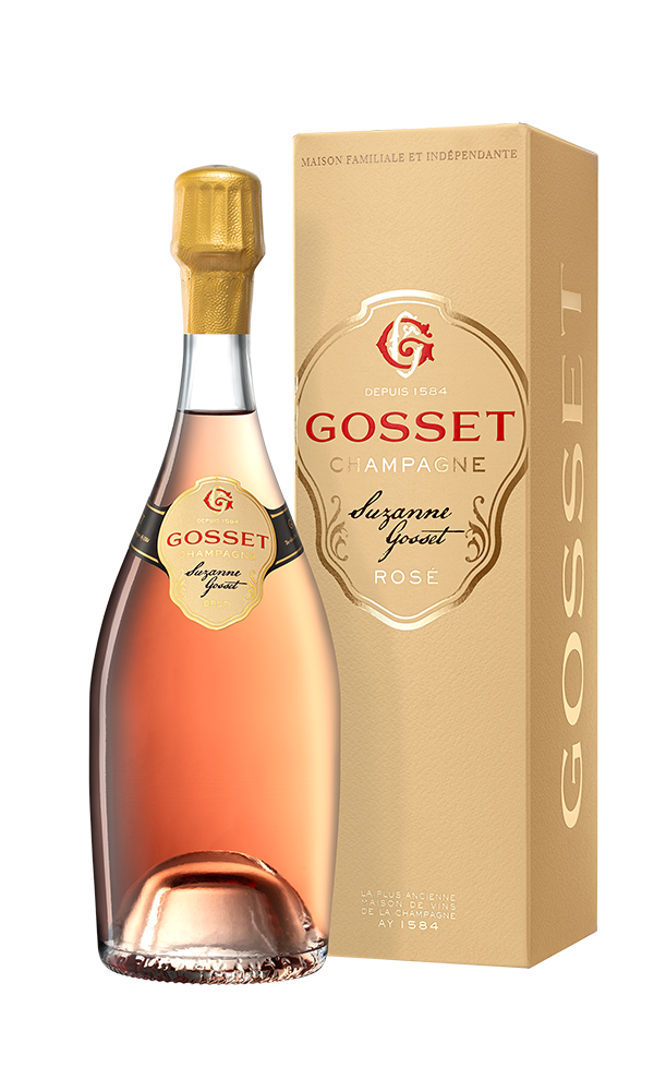 Champagne Gosset, Champagne Cuvée Suzanne Gosset Rosé in giftbox nvt NV - Bottle Hero