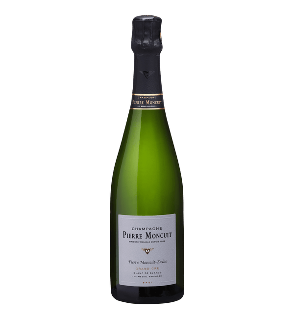 Champagne Pierre Moncuit Delos Blanc de Blancs Brut Champagne Grand Cru Le Mesnil-sur-Oger Jeroboam (300CL) - Bottle Hero