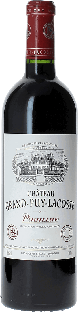 Grand Puy Lacoste 5 ème Grand Cru Classé Pauillac, 2001 - Bottle Hero