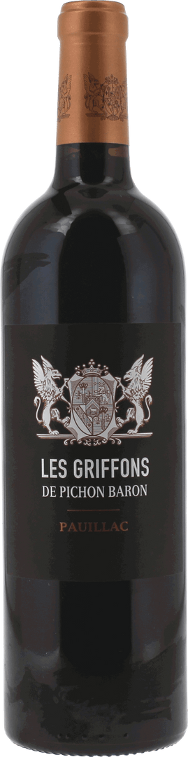 Griffons De Pichon Baron 2nd Vin De Pichon Baron Pauillac, 2021 - Bottle Hero