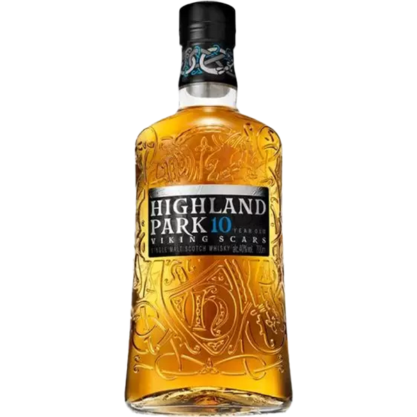 Highland Park Viking Scars 10 Year Old Single Malt Scotch Whisky - Bottle Hero