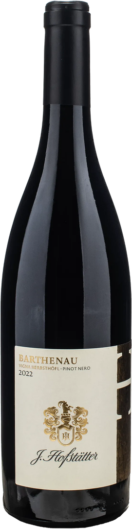 J.Hofstatter Barthenau Vigna Herbsthofl Pinot Nero 2022 - Bottle Hero