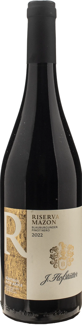 J. Hofstatter Pinot Nero Riserva Mazon 2022 - Bottle Hero