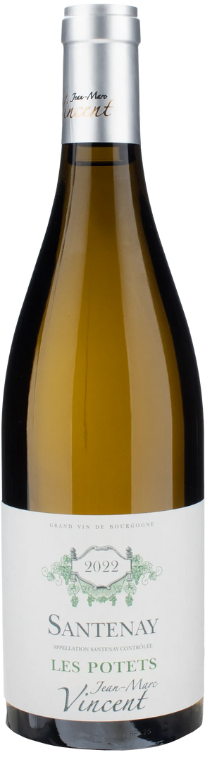 Jean Marc Vincent Santenay Blanc Les Potets 2022