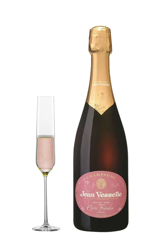 Jean Vesselle, Demi Sec Rose Cuvee Friandise - Bottle Hero
