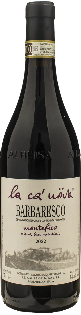 La Ca' Nova Barbaresco Montefico Vigna Bric Mentina 2022