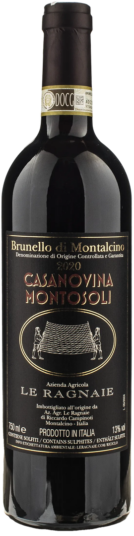 Le Ragnaie Brunello Montalcino Casanovina Montosoli 2020