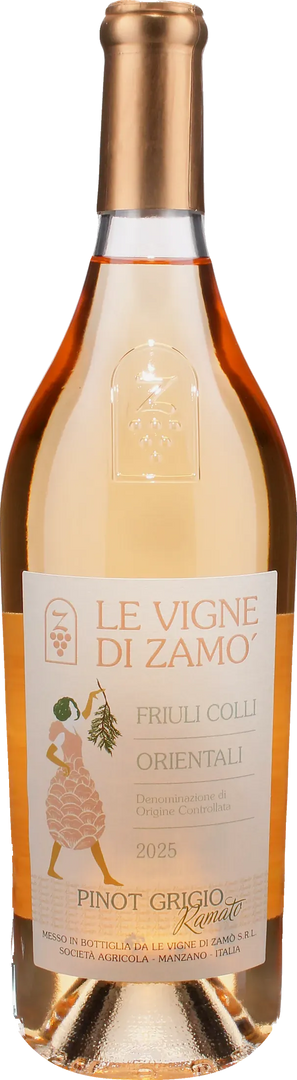 Le Vigne di Zamo Pinot Grigio Ramato 2025 - Bottle Hero