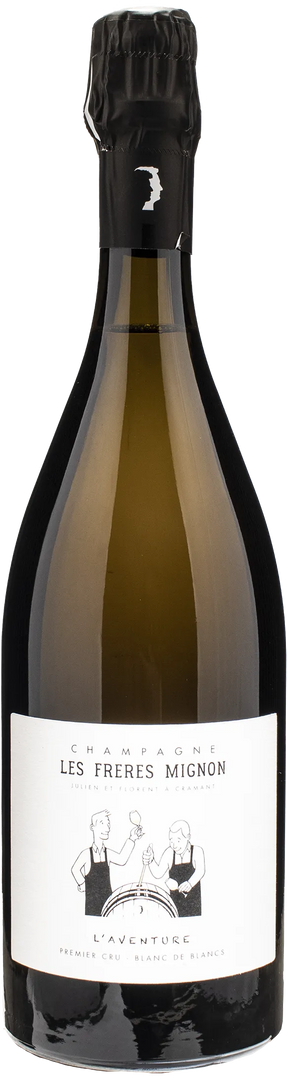 Les Freres Mignon Champagne 1er Cru Blanc de Blancs Extra Brut L'Aventure