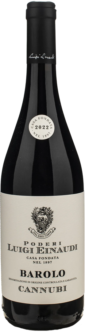 Luigi Einaudi Barolo Cannubi 2022 - Bottle Hero