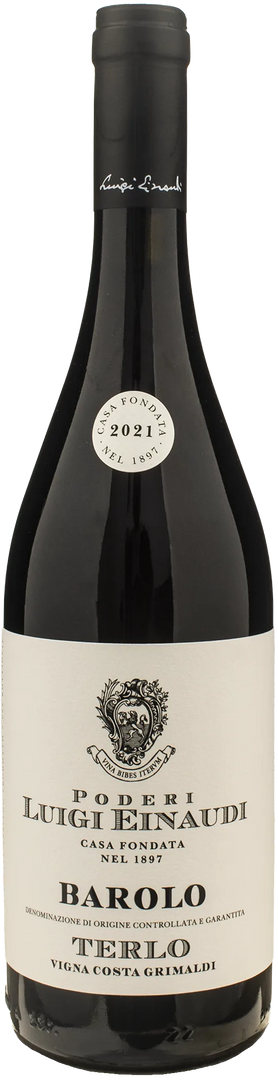 Luigi Einaudi Barolo Terlo Vigna Costa Grimaldi 2021 - Bottle Hero