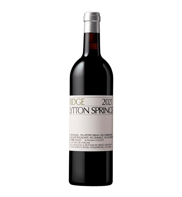 Ridge Vineyards Lytton Springs 2021 Magnum - Bottle Hero