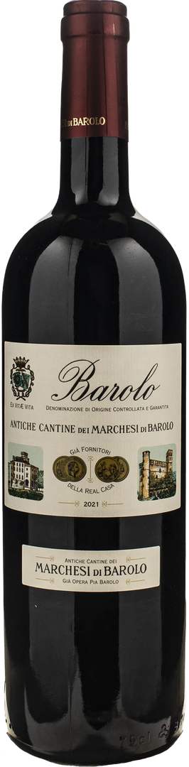 Marchesi di Barolo Barolo della Tradizione 2021 - Bottle Hero