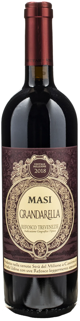 Masi Grandarella Refosco Trevenezie Vintage Millesime 2018 - Bottle Hero