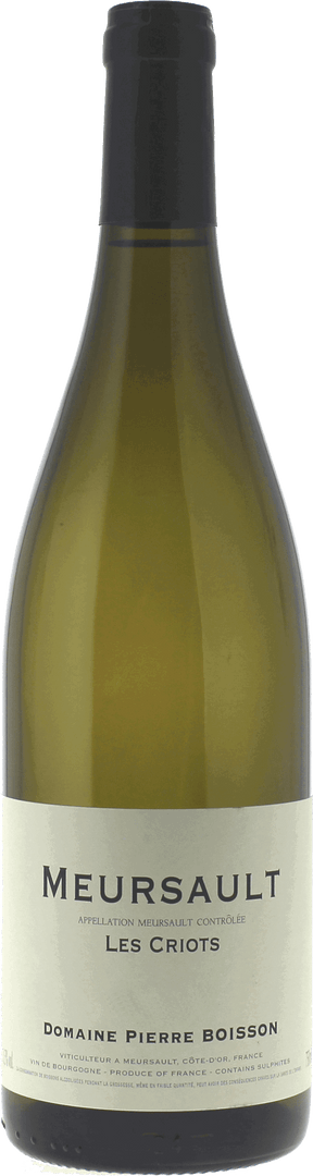Meursault Les Criots Boisson Pierre, 2023 - Bottle Hero