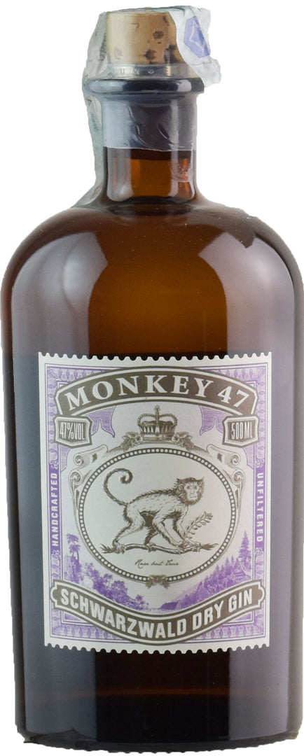 Monkey 47 Schwarzwald Dry Gin 0.5L - Bottle Hero