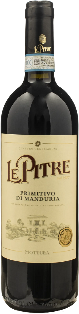 Mottura Primitivo di Manduria Le Pitre 2023