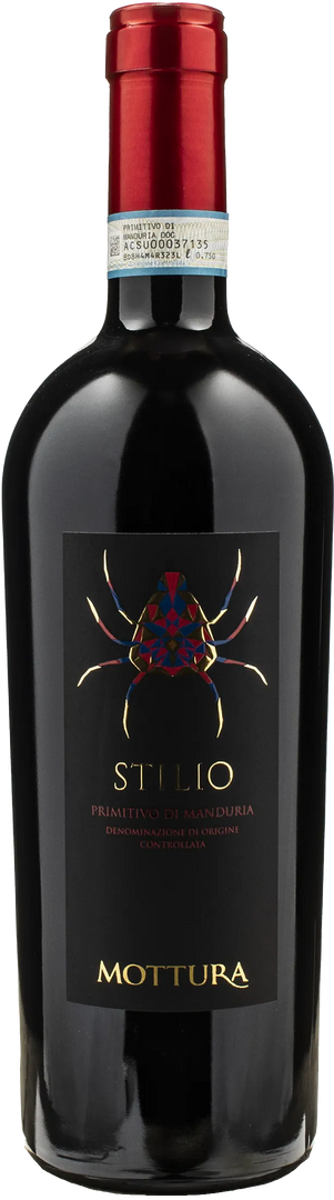 Mottura Primitivo di Manduria Stilio 2023 - Bottle Hero