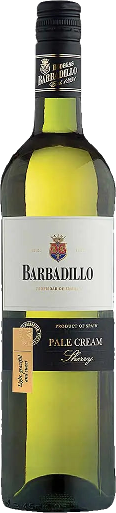 N/A, Pale Cream Premium Range Barbadillo Sherry - Bottle Hero
