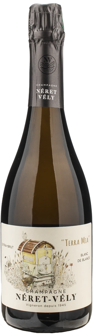 Neret Vely Champagne Blanc de Blancs Extra Brut Terra Mia