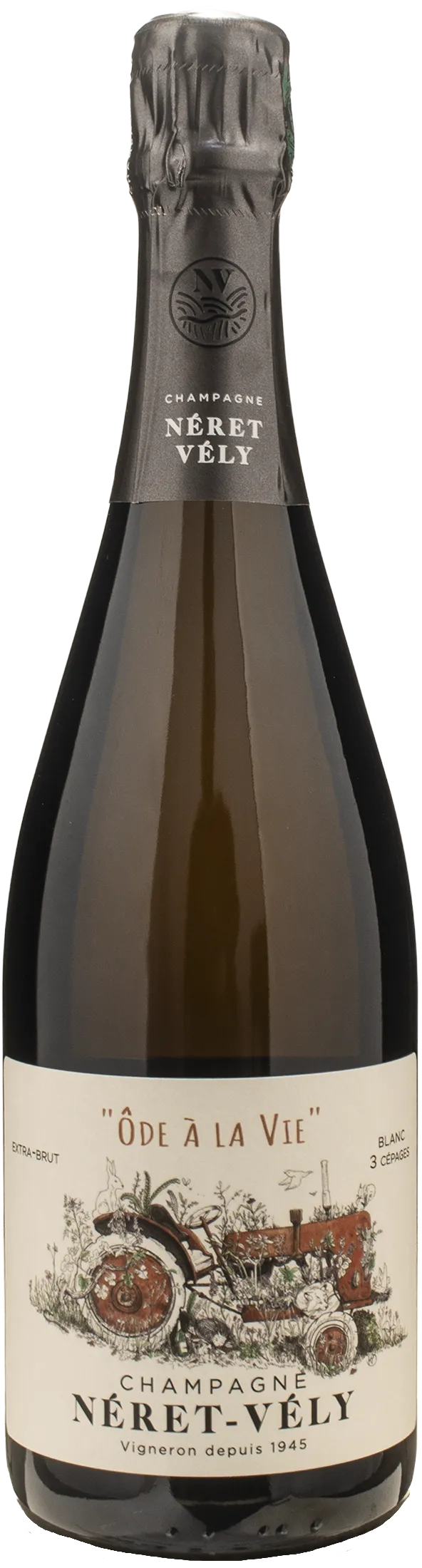 Neret Vely Champagne Blanc de Noirs Ode a la Vie Extra Brut