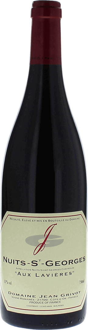 Nuits Saint Georges Aux Lavières Domaine Grivot, 2021 - Bottle Hero