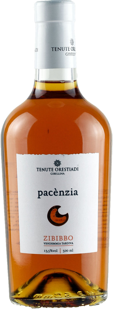 Tenute Orestiadi Pacenzia Zibibbo Vendemmia Tardiva 0.5L - Bottle Hero