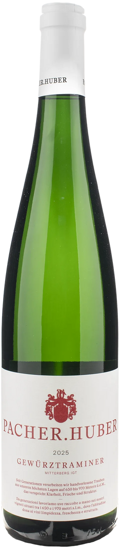 Pacher Hof Huber Gewurztraminer 2025 - Bottle Hero