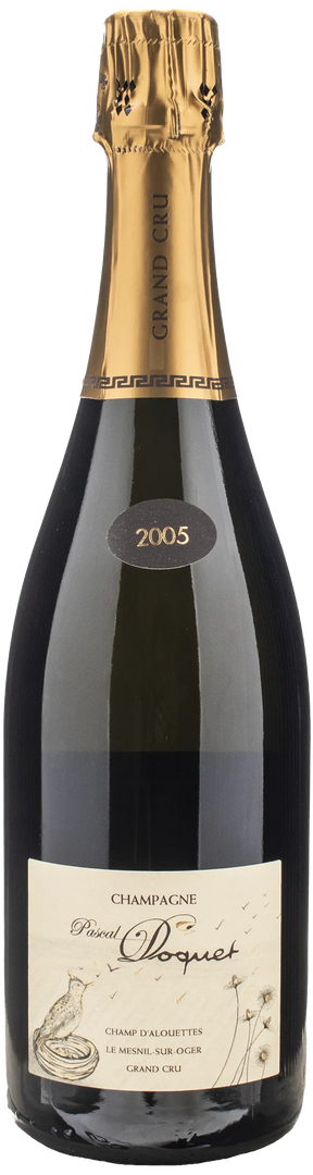 Pascal Doquet Champagne Le Mesnil sur Oger Champ d’Alouettes Grand Cru Extra Brut 2005