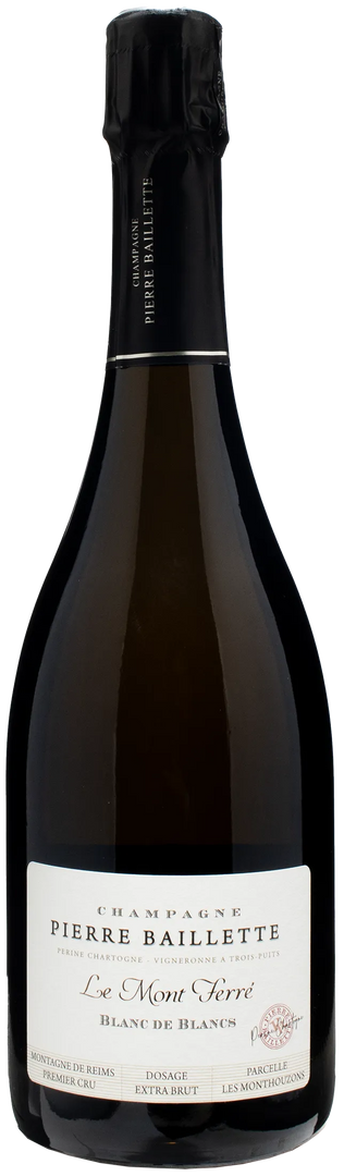 Pierre Baillette Champagne Le Mont Ferre 1er Cru Blanc de Blancs Extra Brut 2019 - Bottle Hero