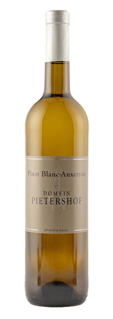 Pietershof Vlaamse landwijn Pinot Blanc-Auxerrois 2022 White - Bottle Hero