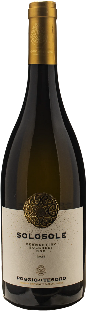 Poggio al Tesoro Bolgheri Vermentino Solosole 2025 - Bottle Hero
