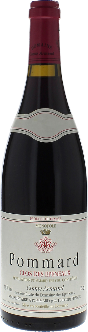 Pommard 1er Cru Clos Des Epeneaux Domaine Comtes Armand, 1988 - Bottle Hero