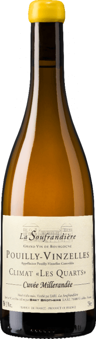 Pouilly Vinzelles Quarts Millerandé° La Soufrandière, 2018 - Bottle Hero