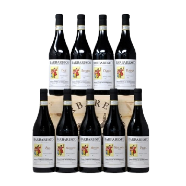 Produttori del Barbaresco Riserva Assortment case 9 btls. 2021 - Bottle Hero