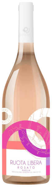Progetto Vino, Ruota Libera Rosato Puglia 2025 Rose - Bottle Hero