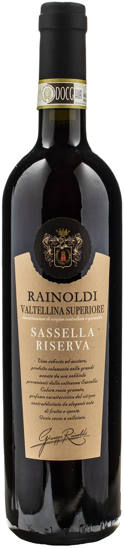 Rainoldi Valtellina Superiore Sassella Riserva 2021
