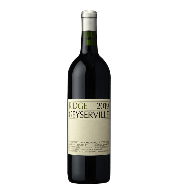 Ridge Vineyards Geyserville 2019 - Bottle Hero