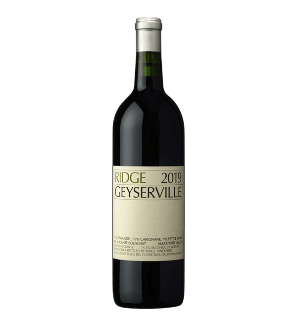Ridge Vineyards Geyserville 2019 Magnum - Bottle Hero