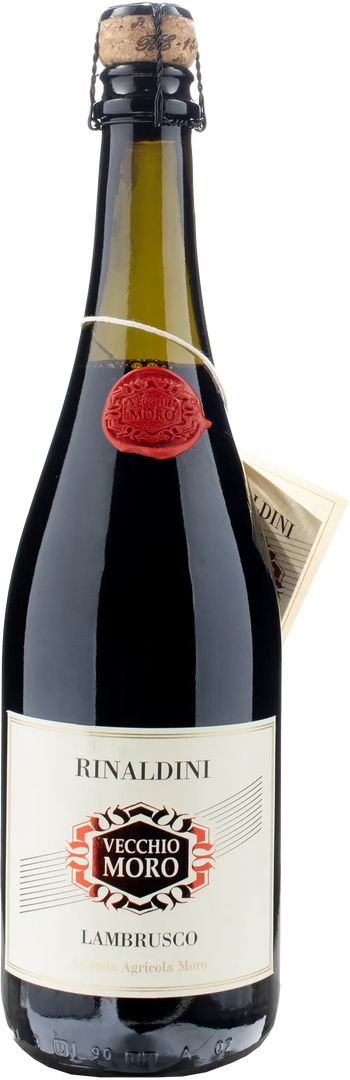 Rinaldini Lambrusco Vecchio Moro Vino Frizzante - Bottle Hero
