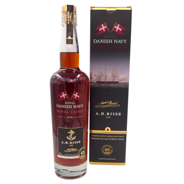 A. H. Riise Royal Danish Naval Cadet Rum 42% 70 cl - Bottle Hero