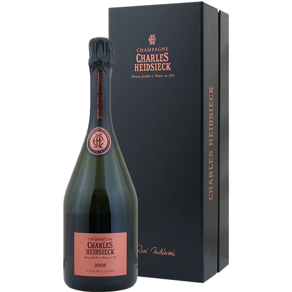 Charles Heidsieck Vintage Rosé Millésimé 2008 GIFTBOX - Bottle Hero