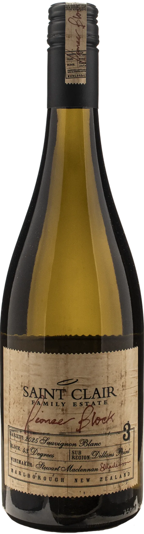 Saint Clair Sauvignon Pioneer Block 3 2025 - Bottle Hero